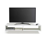 Home Cubes Large TV Unit White | Modern Media Cabinet Living Room Entertainment