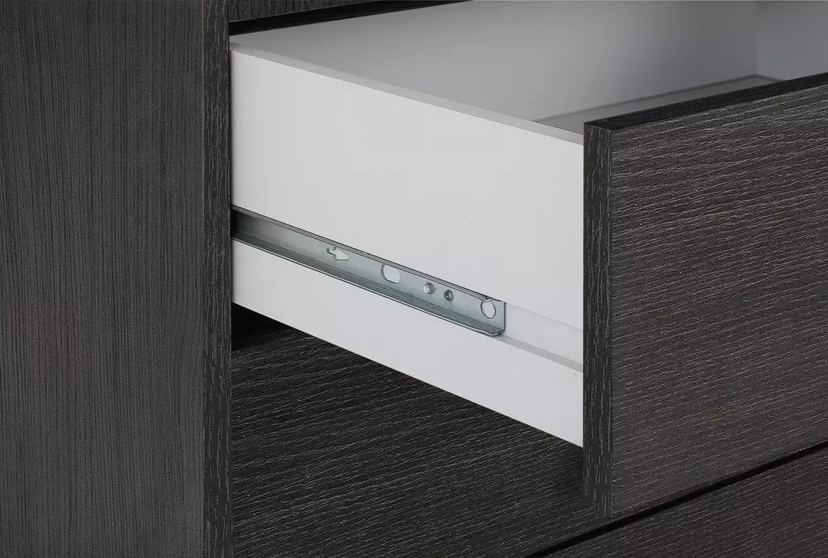 Malibu 3 Dr 4 Drawer Wardrobe - Black Oak Effect (B Grade 1103)
