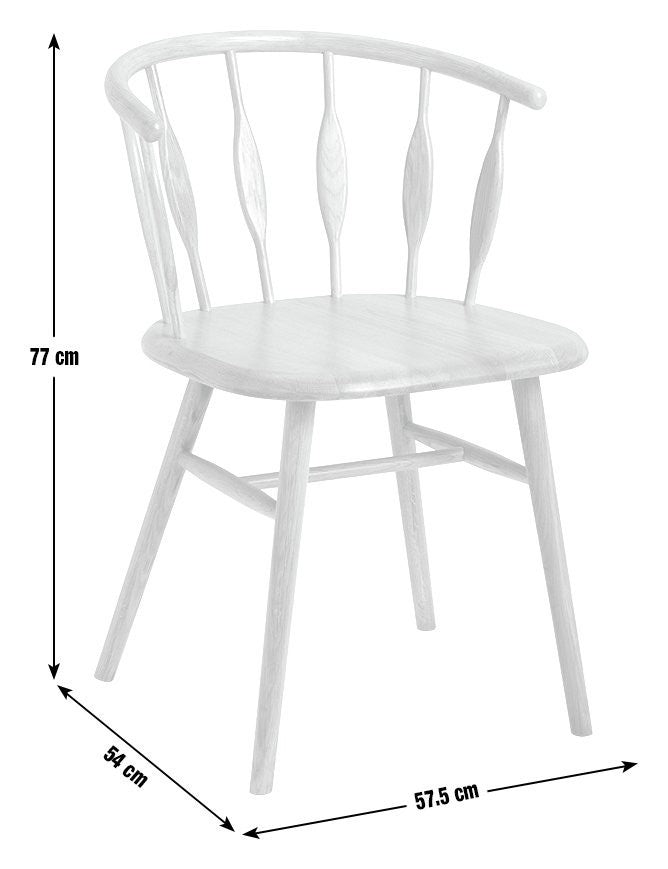 x Morris & Co. Canterbury Oak Dining Chair | Elegant Wood Craftsmanship