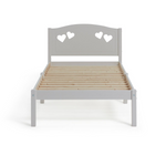 Habitat Home Mia Single Bed Frame - White | Modern Sturdy Bedroom ( B Grade )