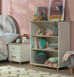 Habitat Kids Melby Deep Bookcase - White & Acacia