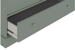 Home Kensington 2 Door 1 Drawer Wardrobe Sage Green | Bedroom Storage Furniture 