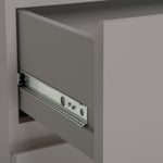 Jenson 5 Drawer Chest - Grey Gloss | Sleek Storage Solution