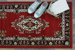 Homemaker Traditional Medallion Rug - 160x230cm - Red