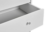 Malibu Modern 7 Drawer White Chest Of Drawers Storage Cabinet - For Bedroom