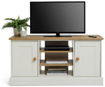 Home Winchester 2 Door TV Unit - Cream (B GRADE)