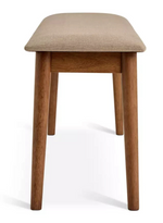 Skandi Wooden Dining Bench - Walnut | Modern Dining Room Bench Furniture