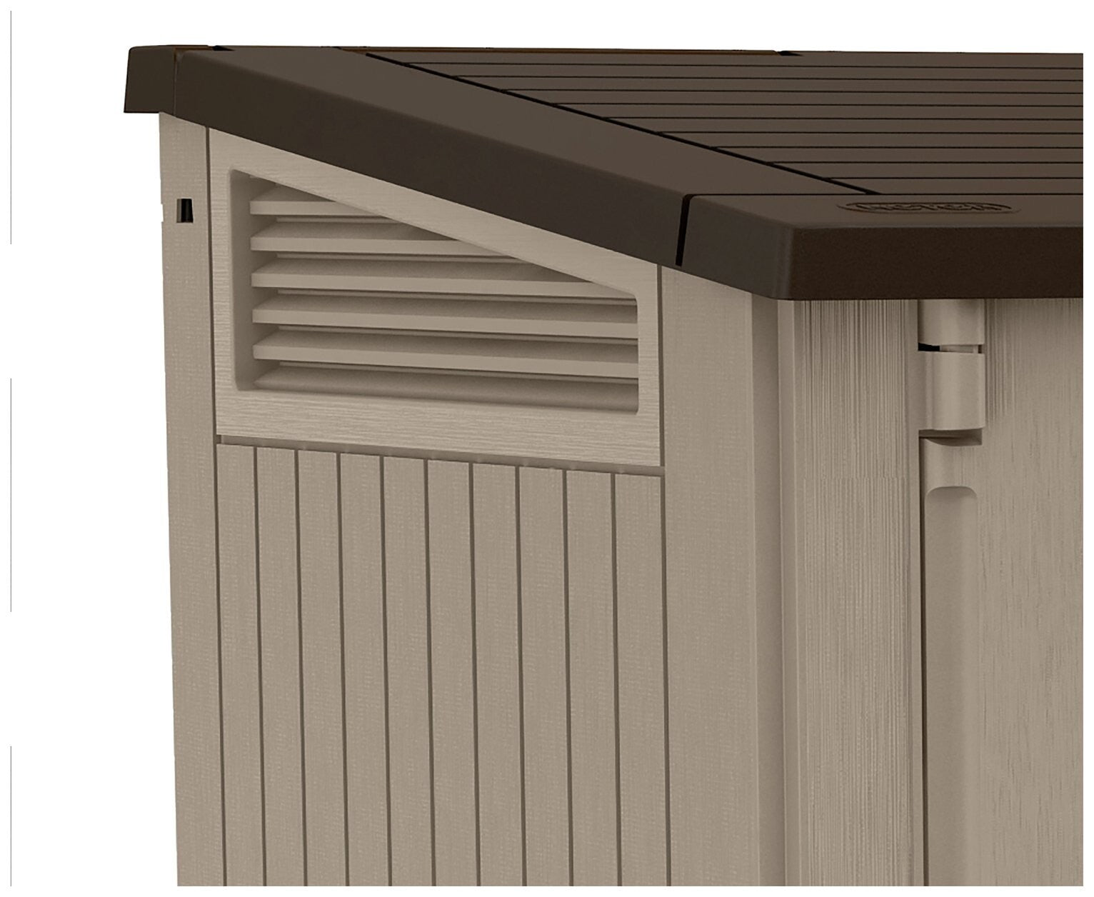 Keter Store It Out Midi 880L Garden Storage Box-Beige Brown ( B Grade )