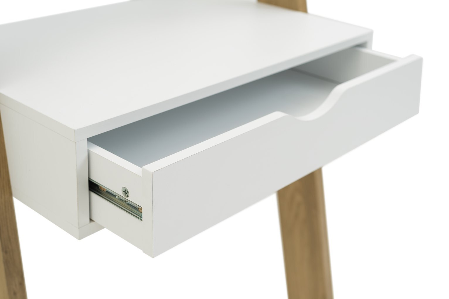 Habitat Ladder Office Desk - White ( B Grade 34056 )