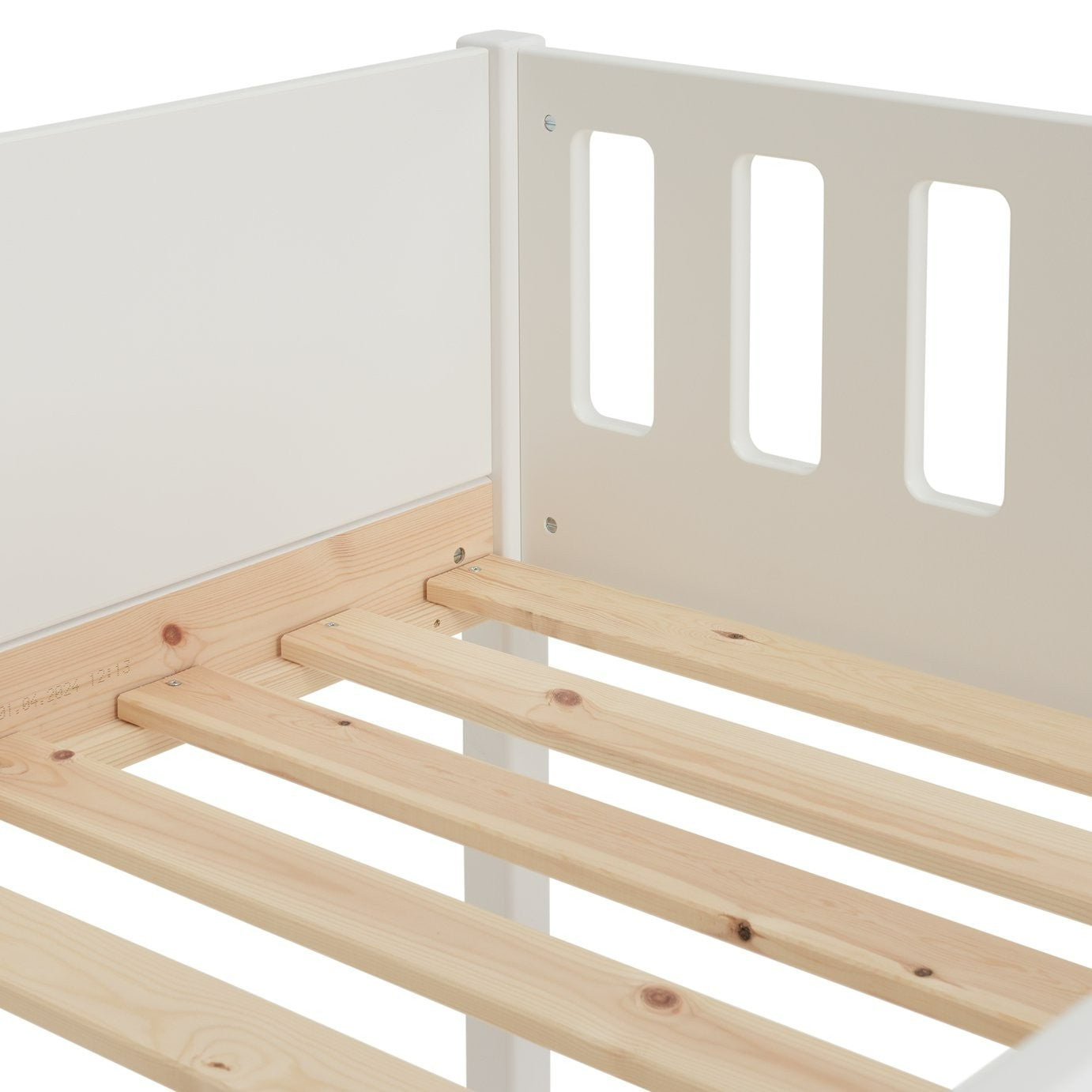 Ronnie Bunk Bed Frame - White | Space-saving kids bunk bed
