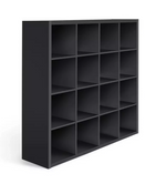 Squares Plus 16 Cube Storage Unit - Black | Contemporary Home Display