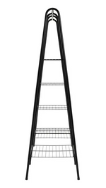 Kevin Triple Clothes Rail Black | Heavy Duty Garment Hanging Rail Clothes Storag