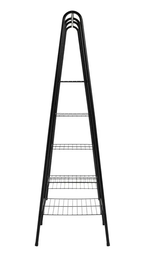 Kevin Triple Clothes Rail Black | Heavy Duty Garment Hanging Rail Clothes Storag