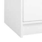 Home Malibu 1 Door Sliding Wardrobe - White ( B Grade )