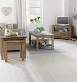 Amersham 2 Drawer TV Unit - Dark Pine