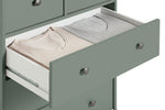 Home Kensington 5 Drawer Chest - Sage Green | Organized Clothing Space