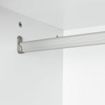 Henri 2 Door 2 Drawer Wardrobe - White | Compact Clothing Organization