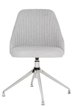 Habitat Nori Fabric Office Chair - Grey