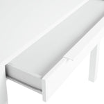 Home Hallingford 1 Drawer Dressing Table - White Gloss