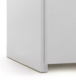 Seville Shoe Storage Cabinet - White