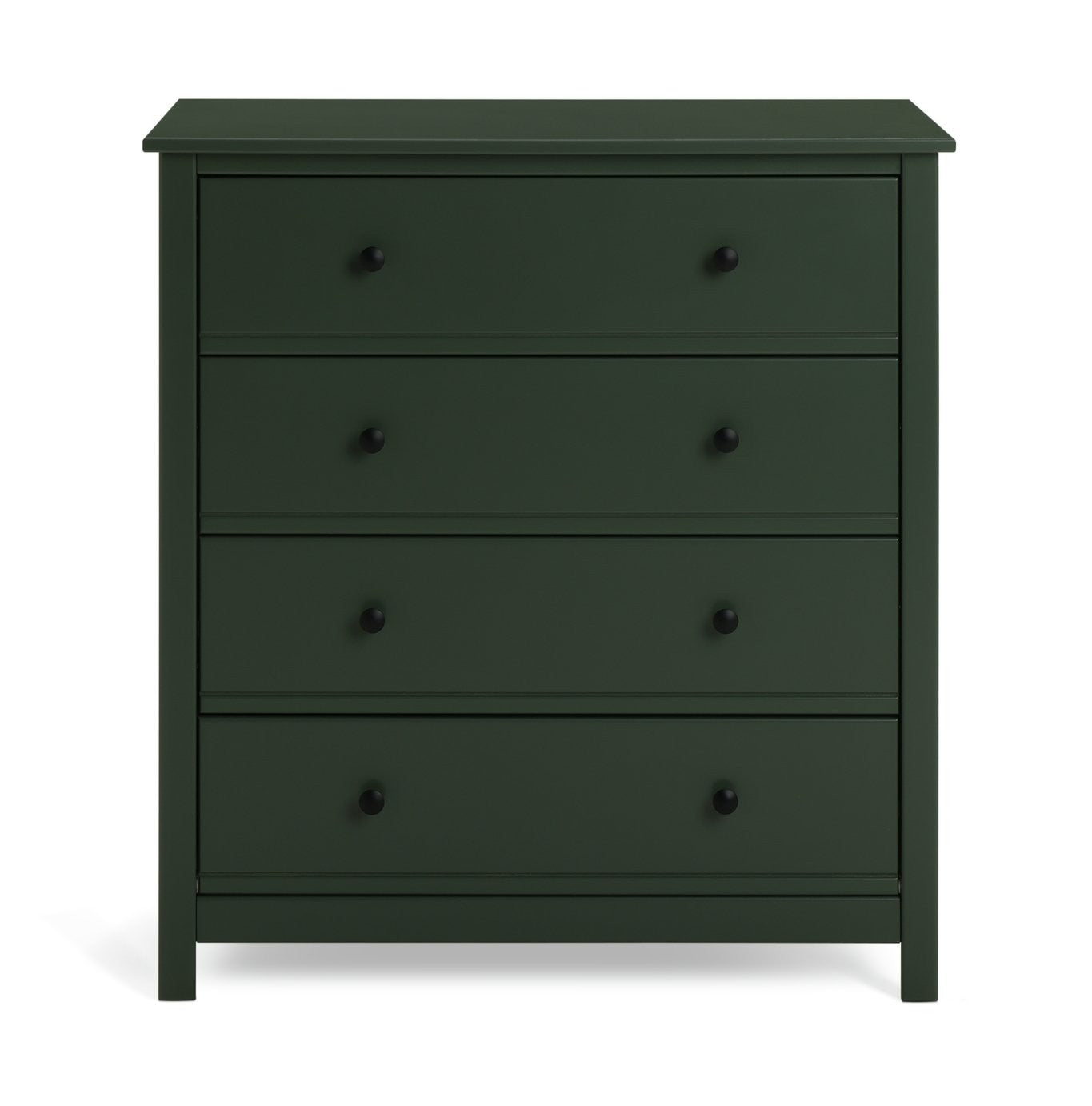 Brooklyn 4 Drawer Chest of Drawers - Green | Organized Clothing Space
