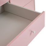 Home Kids Malibu 2 Door 4 Drawer Wardrobe - Pink | Childrens Bedroom Storage