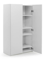 Seville Shoe Storage Cabinet - White