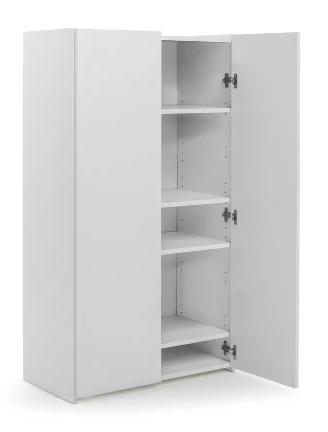 Seville Shoe Storage Cabinet - White
