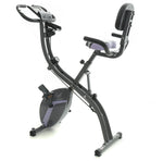 Davina McCall Folding Exercise Bike with Resistance Bands | Home Fitness Cardio