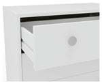 Seville 2 Piece 1 Door Wardrobe Set - White