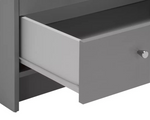 Malibu 2 Door 2 Drawer Wardrobe - Grey (B Grade)