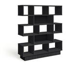 Home Cube Wide Shelving Unit - Black | Wide Display Solution