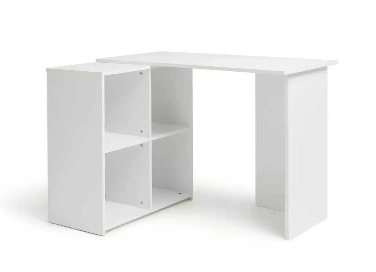 Malibu Corner Office Desk - White