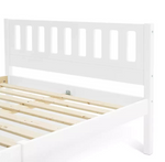 Kids Ronnie Small Double Bed & Drawers White | Children’s Bed Frame with Storage