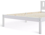 Ronnie Small Double Bed Frame - White