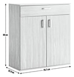 Venetia Shoe Storage Cabinet - Oak Effect