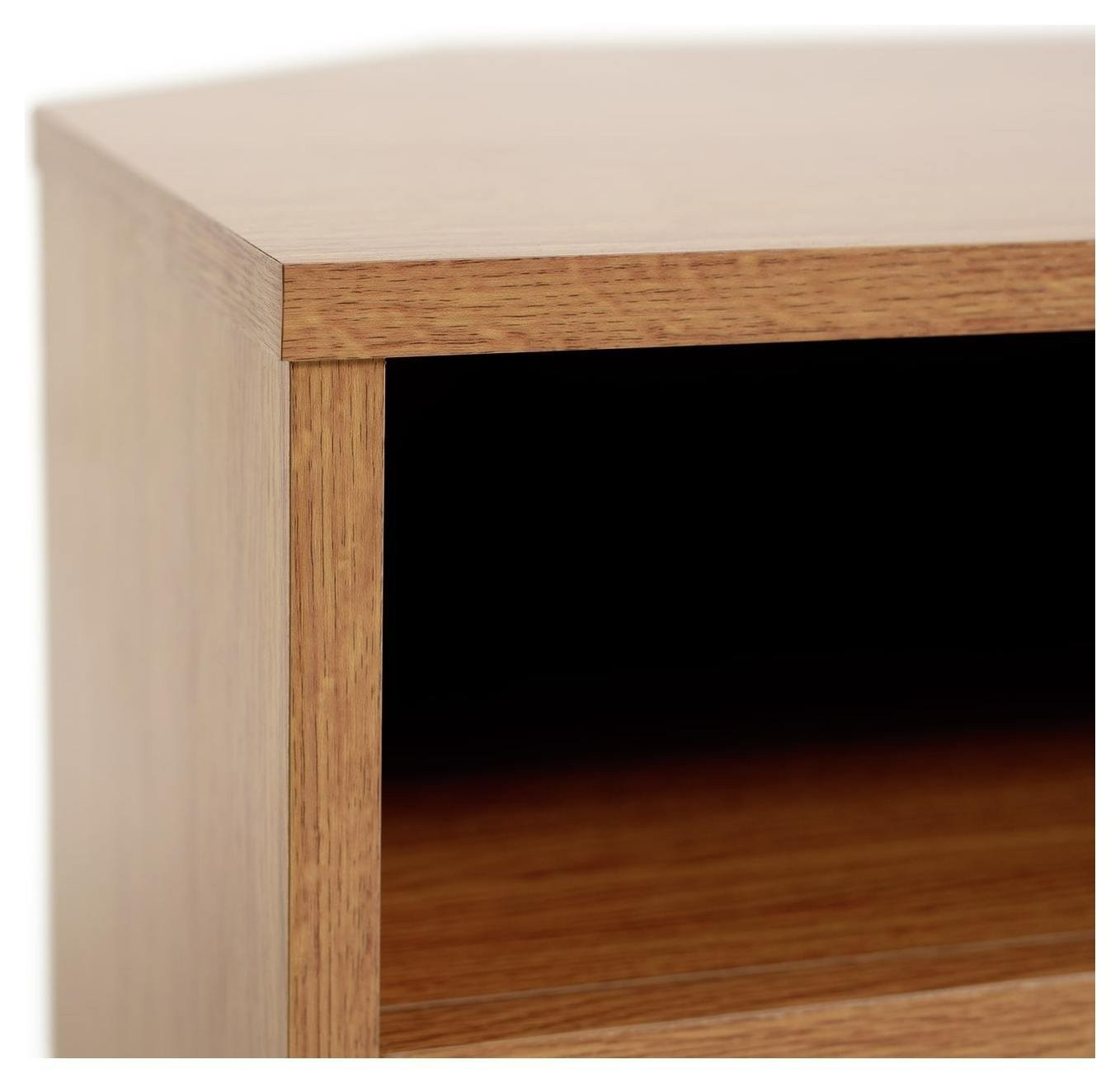 Home Corners 2 Door TV Unit - Natural | TV Stand with Storage
