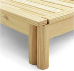 Akio Guest Bed Frame - Natural | Compact Spare Room Setup