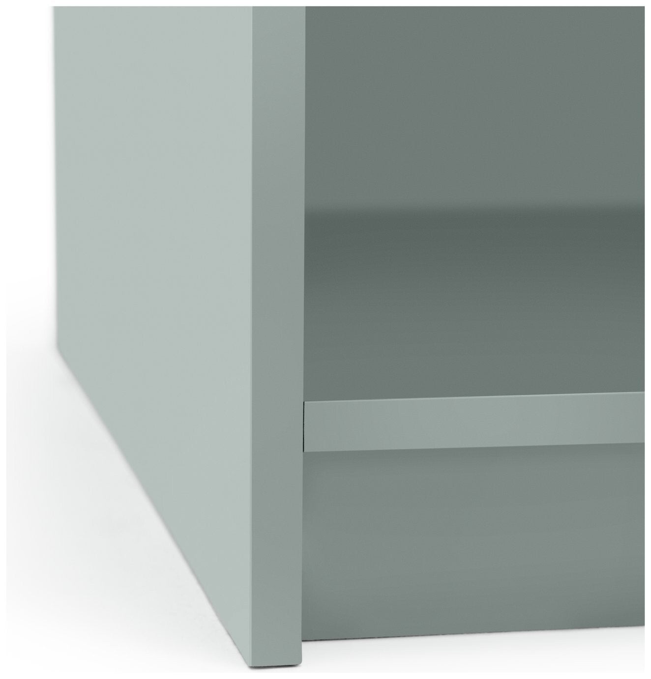 Maine Modular TV Unit - Grey | Grey TV Stand Cabinet Storage Media Unit Modern