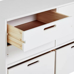 Kids Rico Double Storage Unit - White ( B Grade )