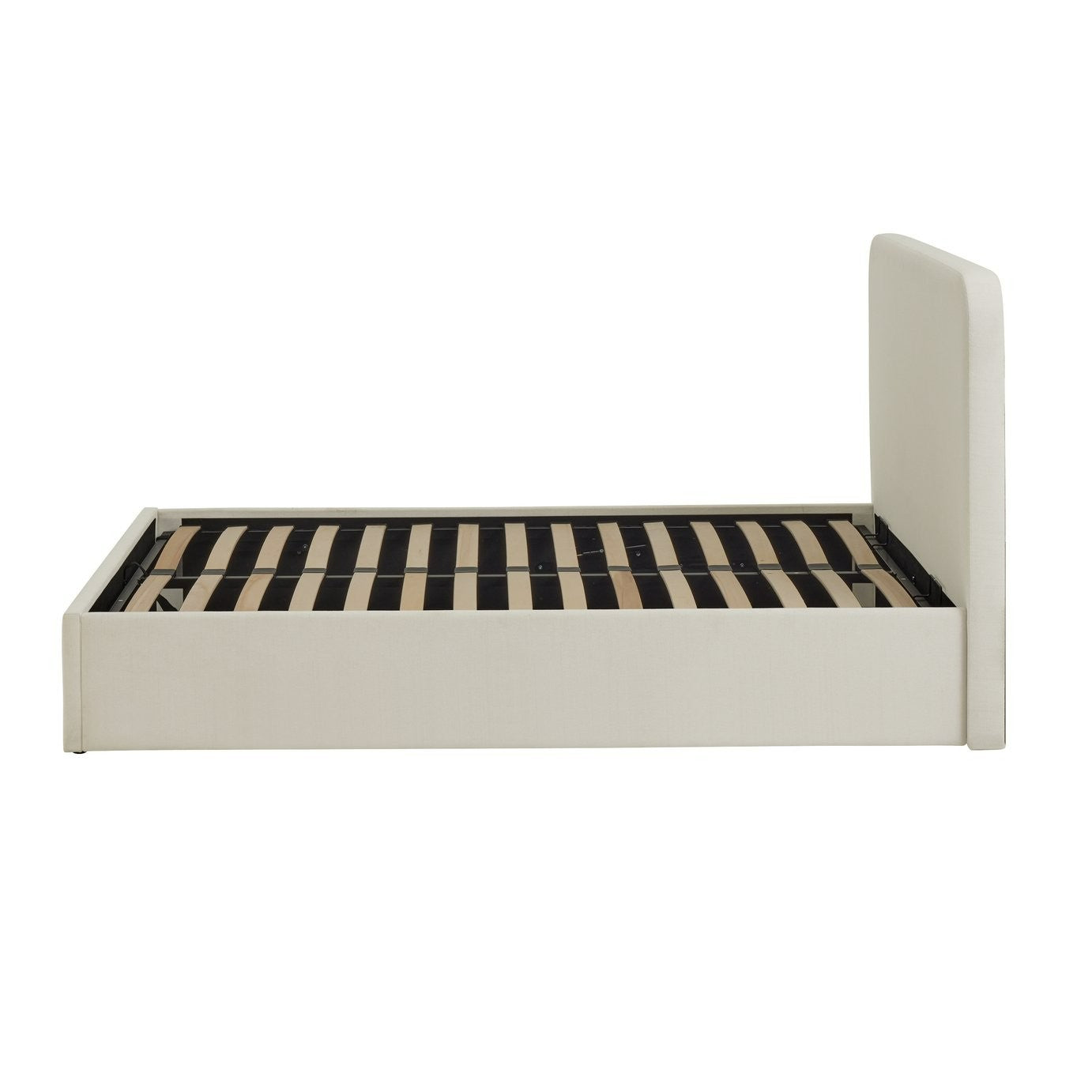 Chadwell Double End Lift Ottoman Bed - Natural | Gas lift mechanism bed