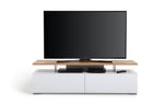 Habitat Floating Top TV Unit - White & Oak ( B Grade 51537 - 51541 )