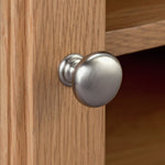 Home Islington 2 Door Oak TV Unit - Natural | Organized Media Space