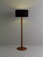 Habitat Pole Floor Lamp Base - Walnut