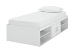Freddie Cabin Bed Frame - White | Kids Bedroom Furniture with Underbed Storage
