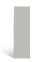 Malibu Short Wood Effect Bookcase - Grey