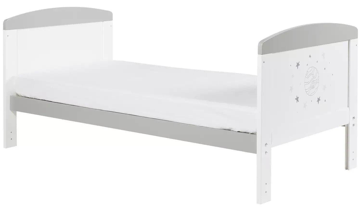Coleby Style Cot Bed â€“ Cosmic Aura Grey