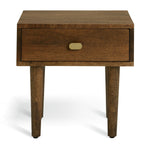 Armi 1 Drawer Bedside Table - Mango | Stylish Nightstand Design