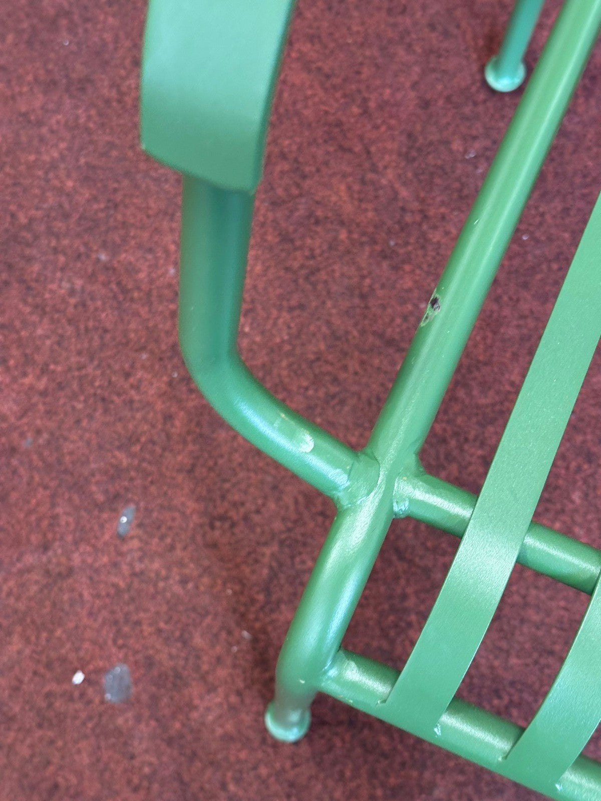 Indu 2 Seater Metal Garden Bench - Green (S)