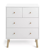 Habitat Otto 2+2 Drawer Chest - White